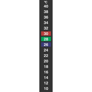 点击查看大图 室内液晶温度贴微米16LR-25